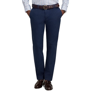 Milano Fit Garment-Dyed Chinos - Navy